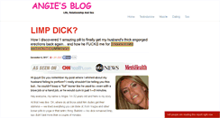 Desktop Screenshot of angiesblog.info